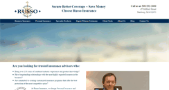 Desktop Screenshot of insurewithrusso.com