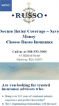 Mobile Screenshot of insurewithrusso.com